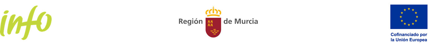 INFO, Región de Murcia y Cofinanciado por la Unión Europea